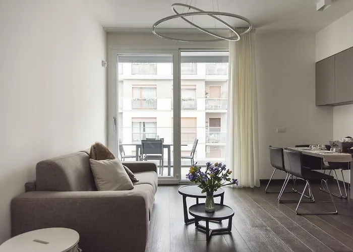 Apartament Design & New Center Mediolan